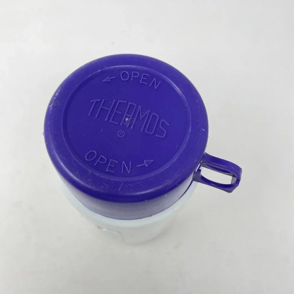 Vintage Barbie Mattel 2001 Thermos Back to School Purple Preowned - Picture 7 of 11